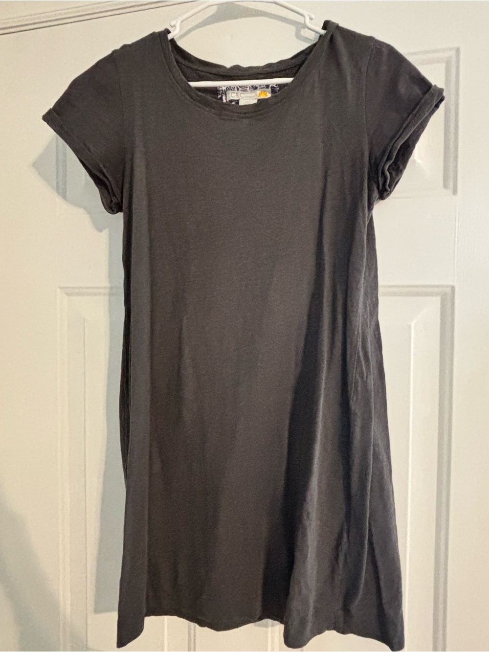 Women’s gray T shirt Dress